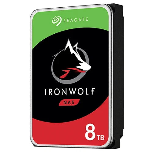 Seagate Ironwolf 8TB Sata 3.5 " Internal Hard Drive (renewed)